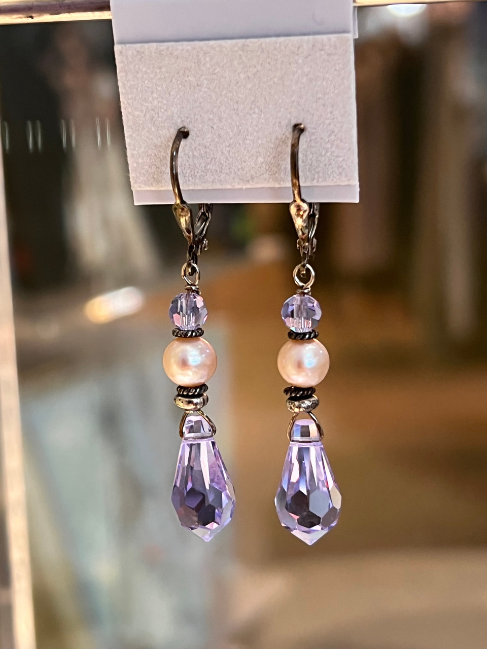 Butterfly Fairy Charm Earrings For Women Girls Fashion Bohemian Jewelry  Accessorie Gift Purple Crystal Tassel Butterfly